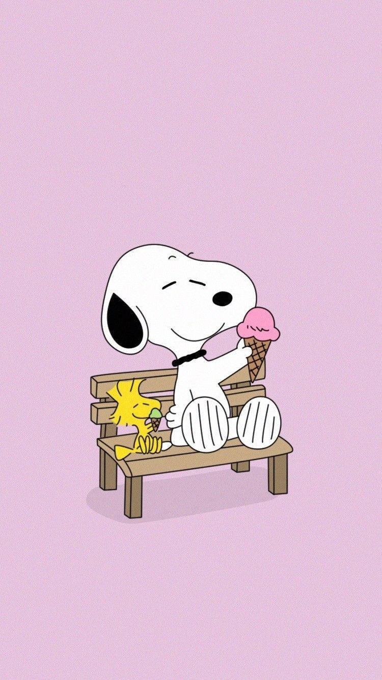 Background Snoopy Wallpaper