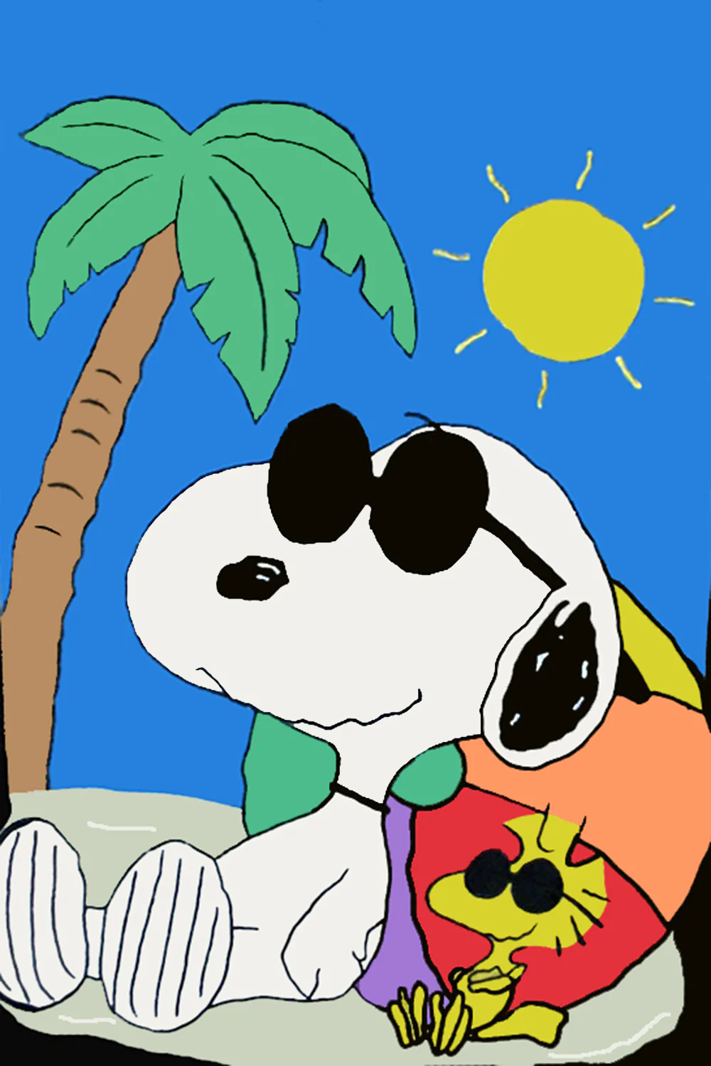 Background Snoopy Wallpaper