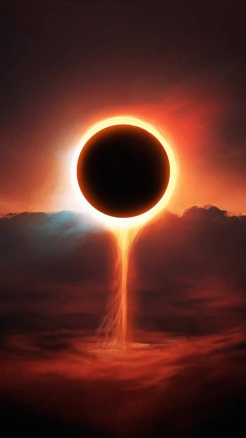 Background Solar Eclipse Wallpaper