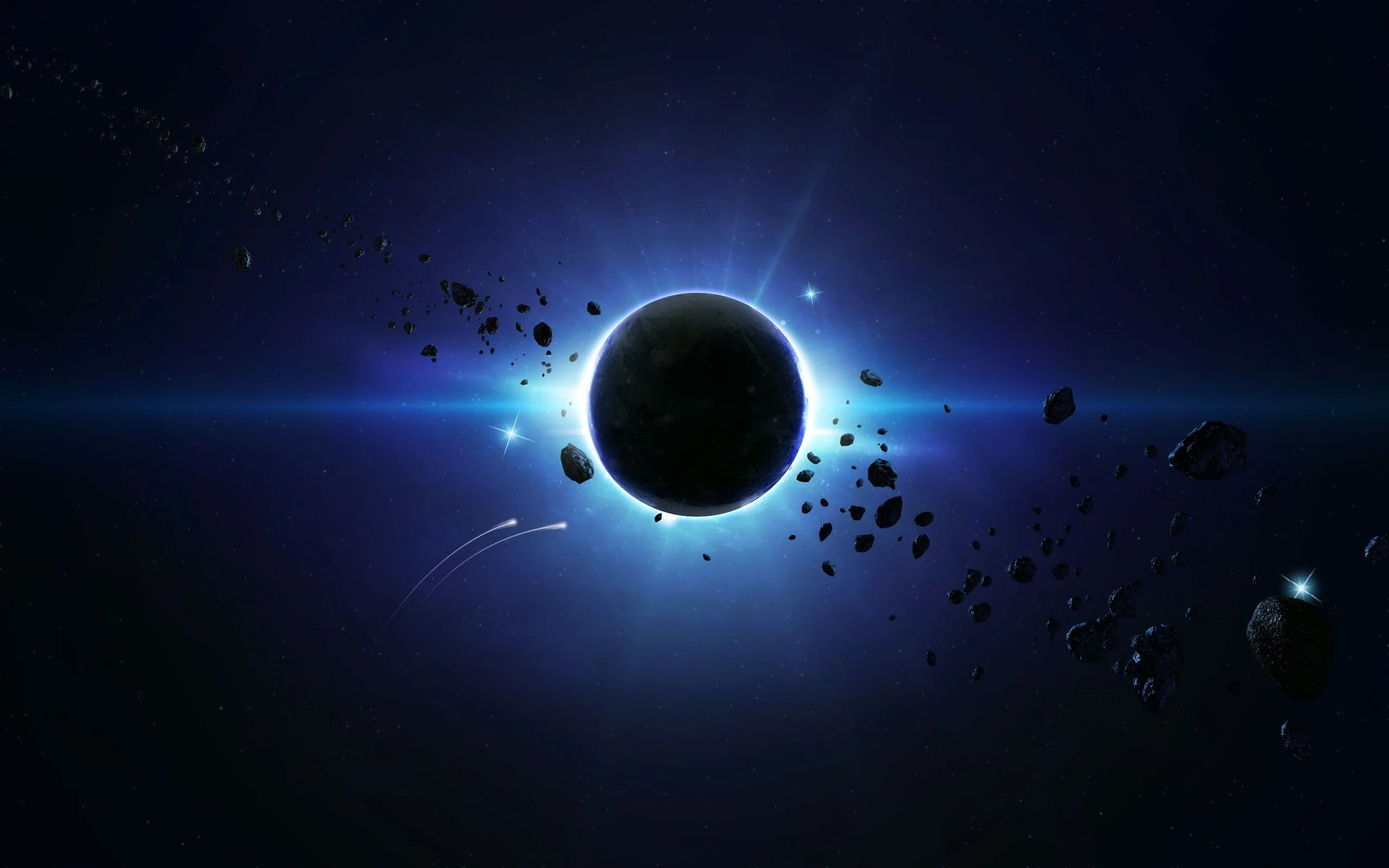 Solar Eclipse Desktop Wallpaper