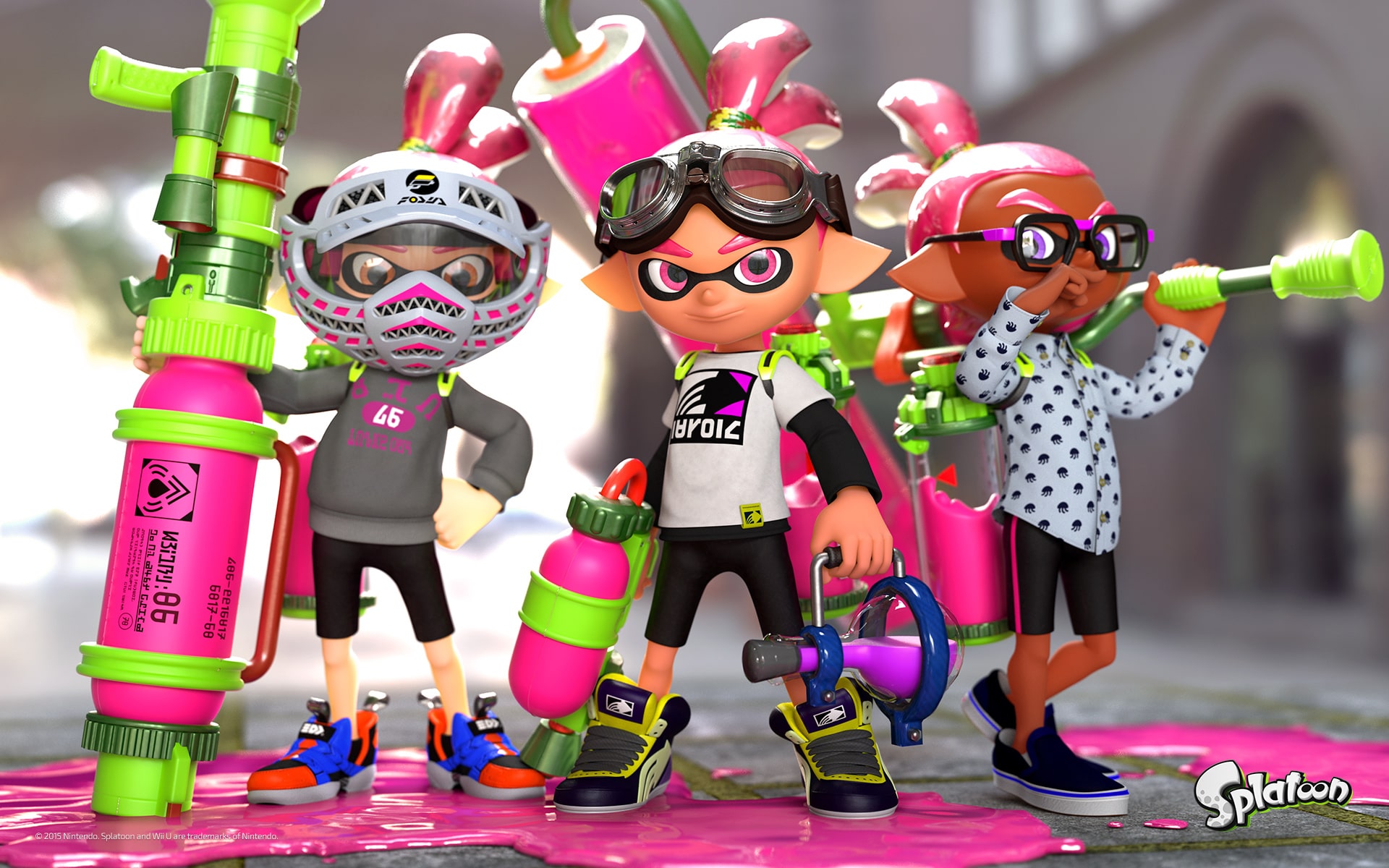 Splatoon Desktop Wallpaper