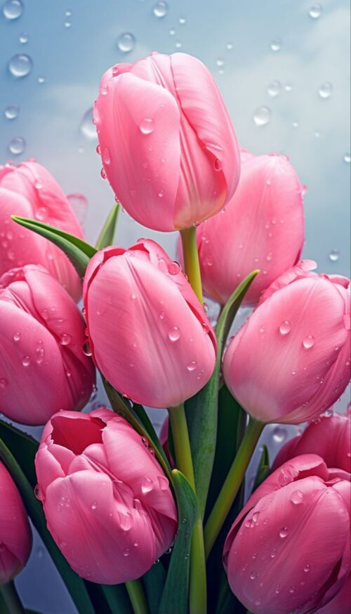 Background Tulip Wallpaper