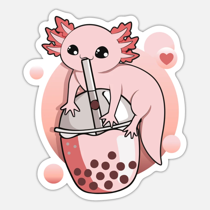 Cute Axolotl Wallpaper