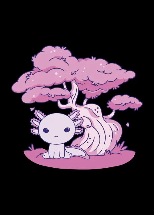 Cute Axolotl Wallpaper