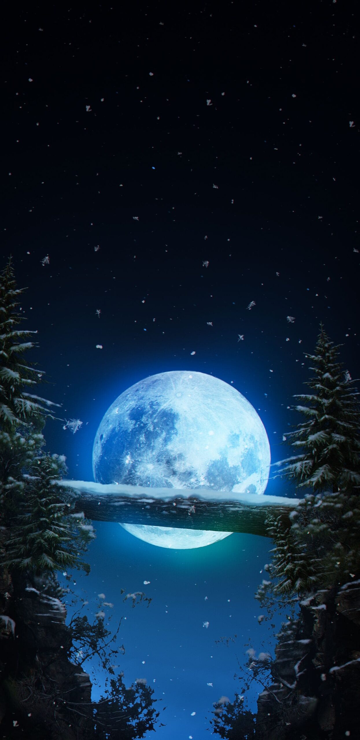 Moon Background Wallpaper
