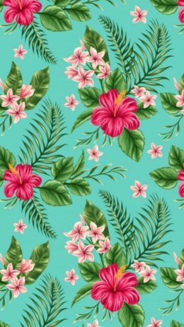 Background Hibiscus Wallpaper