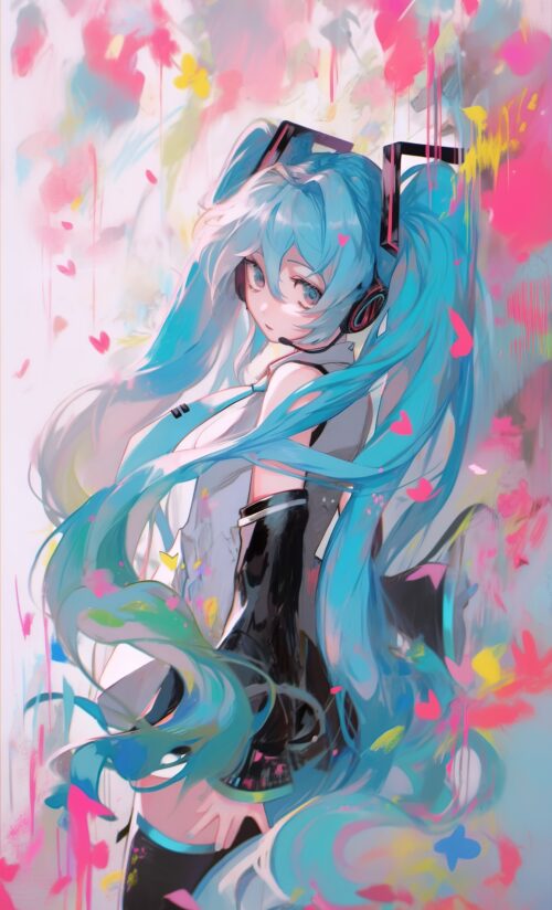 Background Miku Wallpaper