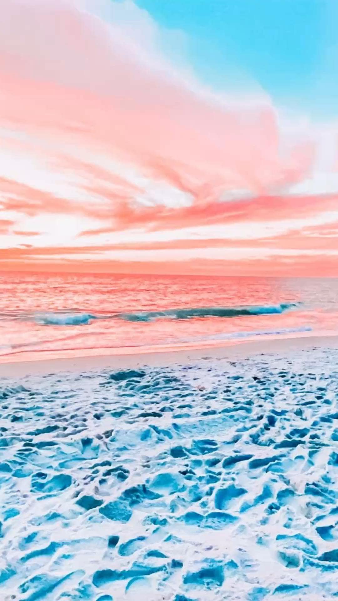 Background Preppy Ocean Wallpaper