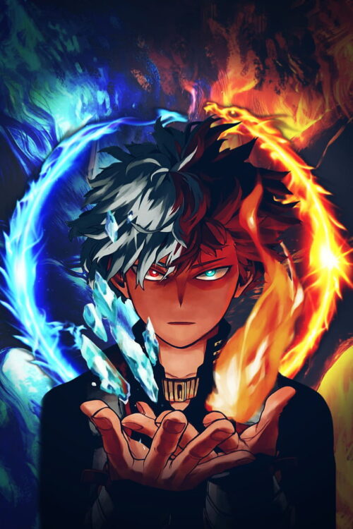 Background Todoroki Wallpaper