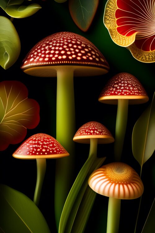 Mushroom Wallpaper