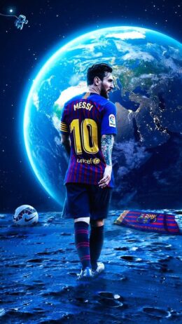 Background Messi Wallpaper