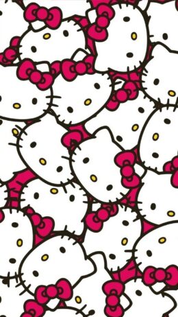 Background Hellokitty Wallpaper