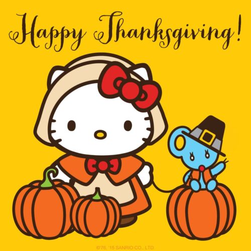 Hello Kitty Thanksgiving Wallpaper