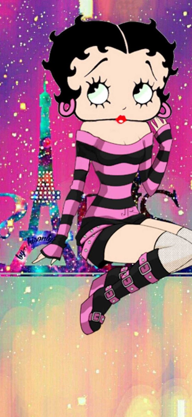 Background Betty Boop Wallpaper