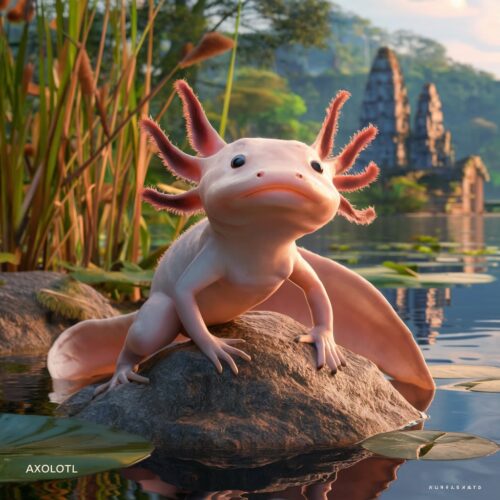 Axolotl Wallpaper