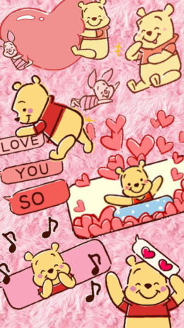 Winnie The Pooh Background  Wallpaper