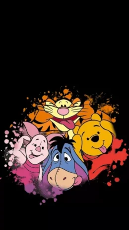 Winnie The Pooh Background  Wallpaper