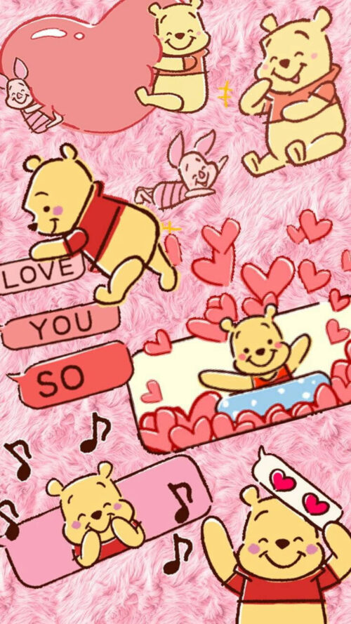 Winnie The Pooh Background  Wallpaper