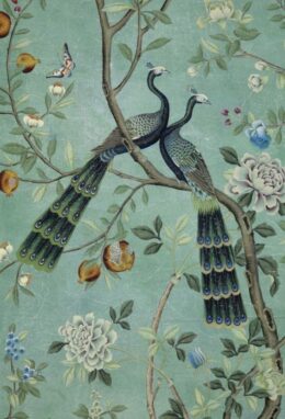 Painted Paper Wallpaper