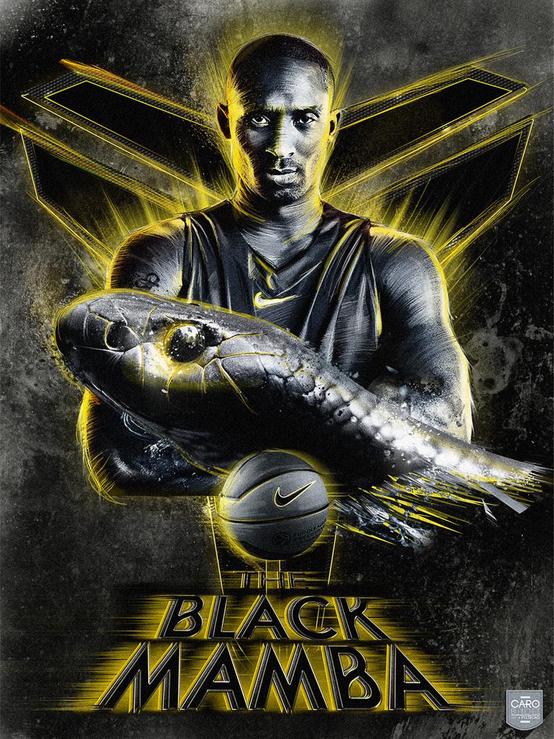 Download Kobe Bryant, the Black Mamba Wallpaper