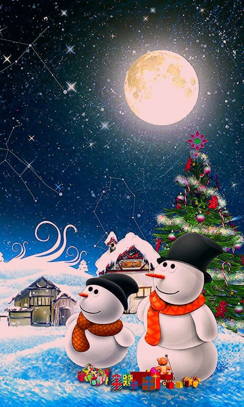 Snowman  Wallpaper