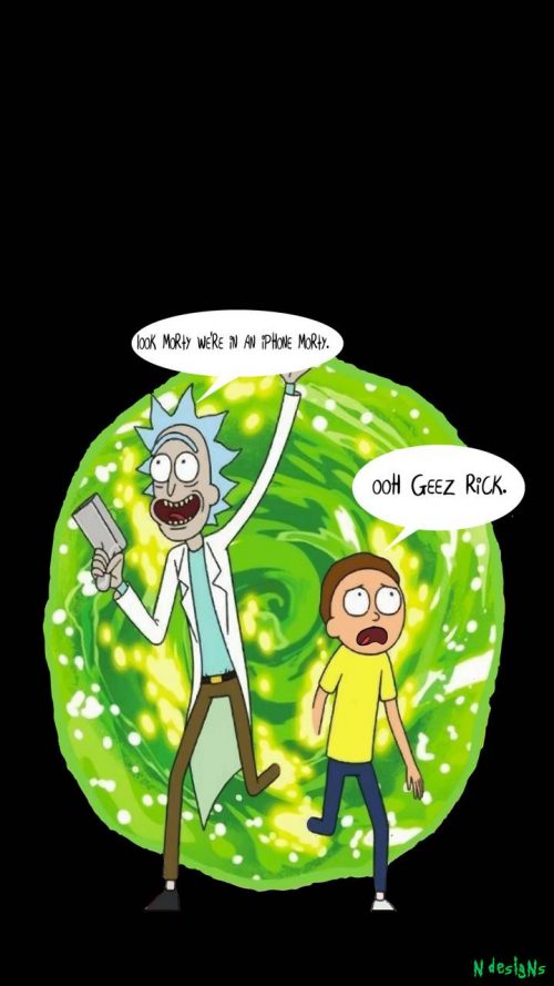 Backgraund Rick And Morty Wallpaper