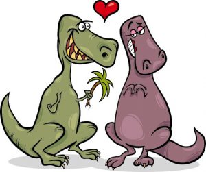Wallpaper Dinosaurus Couple